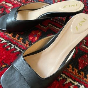 INEZ “Luna” Kitten Heel Slides
